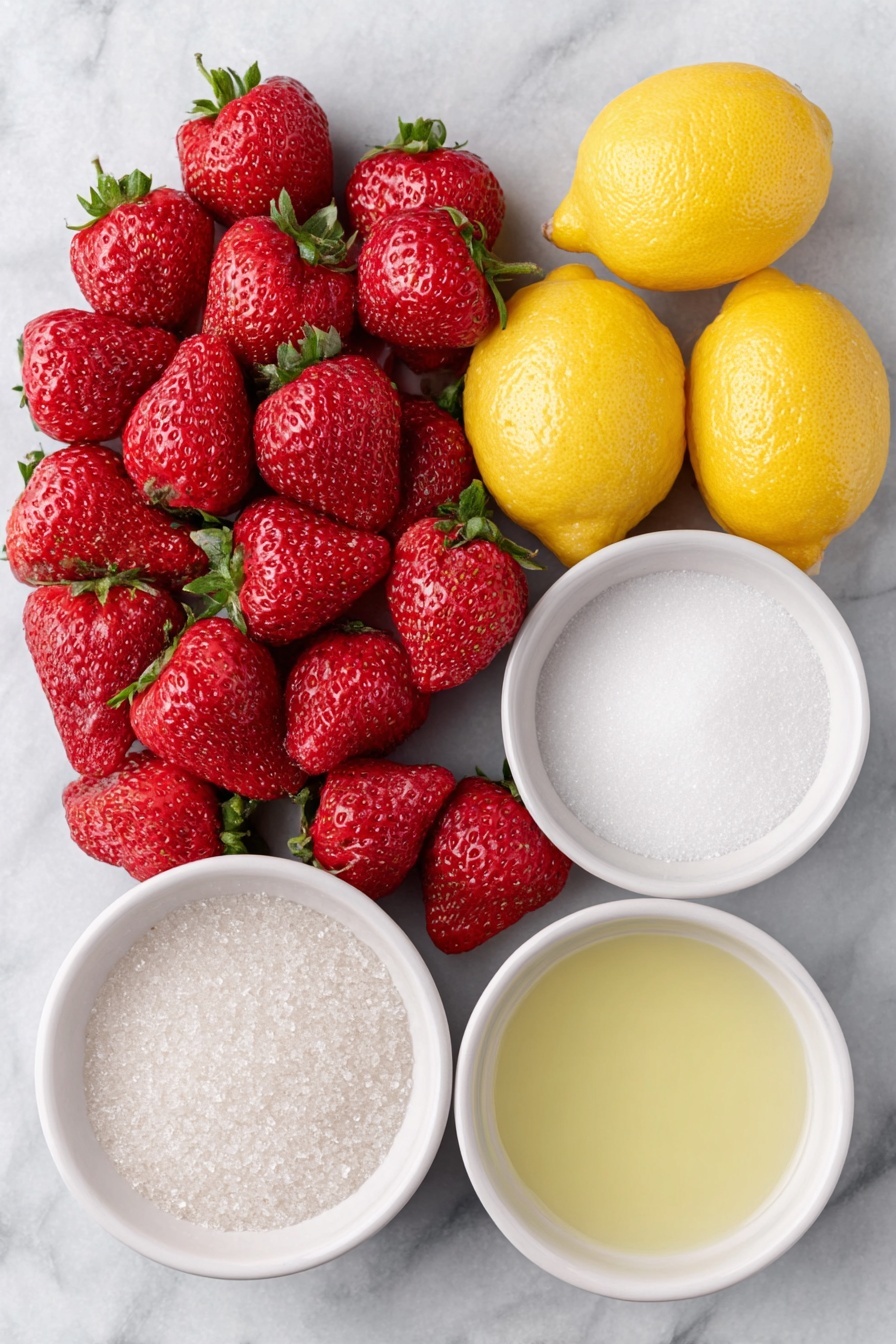 strawberry lemonade - Recipe Image